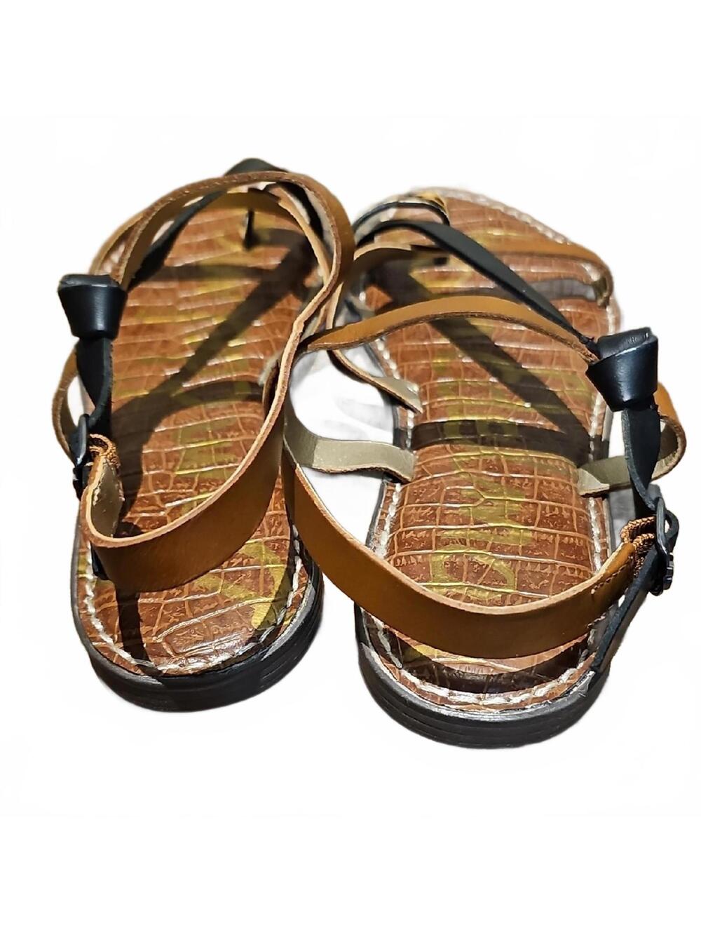 Sam Edelman Leopard Print Sandals - Picture 4 of 8